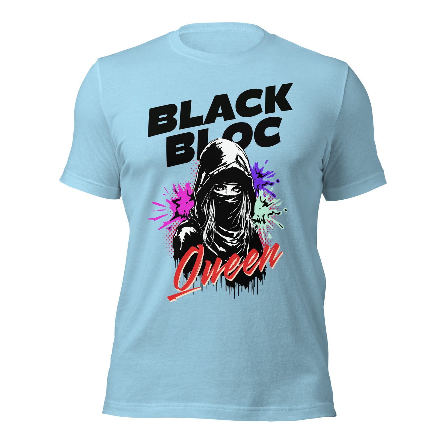 Black Bloc Queen - Retail Fit T-Shirt von Protest Couture | Ocean Blue
