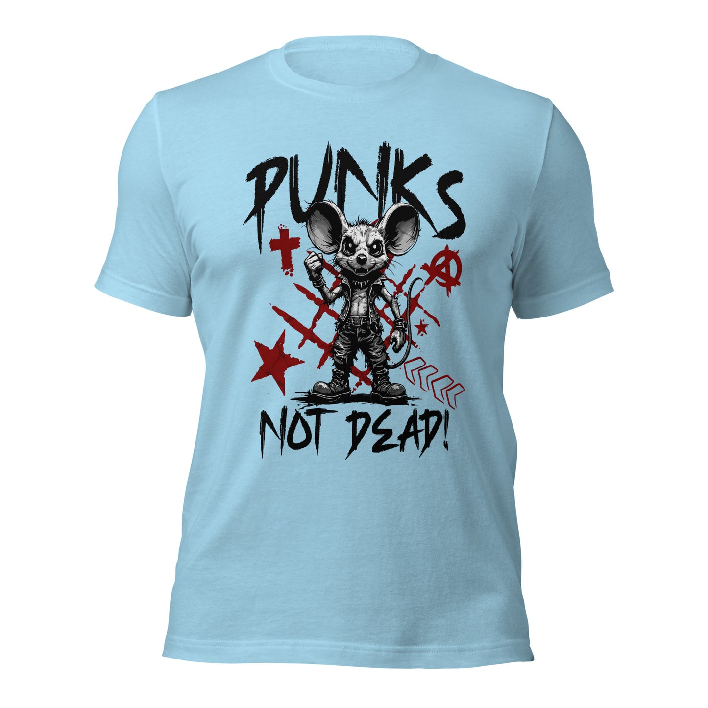 Punks Not Dead - Retail Fit T-Shirt von Protest Couture | Ocean Blue