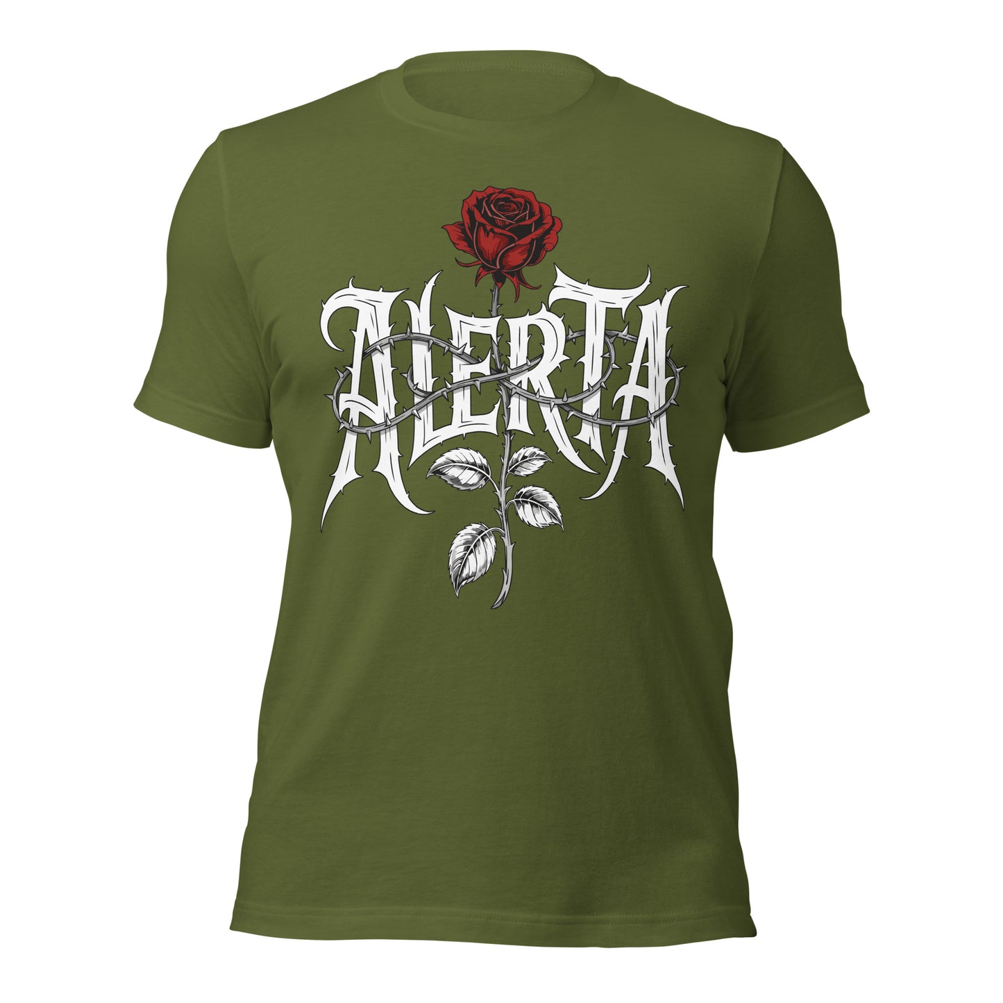 Alerta Rose - Retail Fit T-Shirt von Protest Couture | Olive