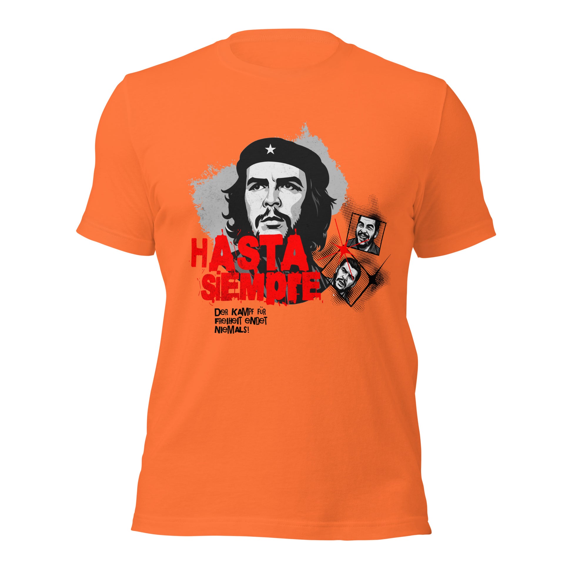 Che Guevara (Hasta Siempre) - Retail Fit T-Shirt von Protest Couture | Orange