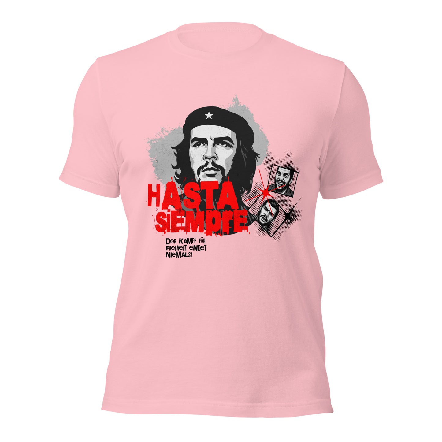Che Guevara (Hasta Siempre) - Retail Fit T-Shirt von Protest Couture | Pink