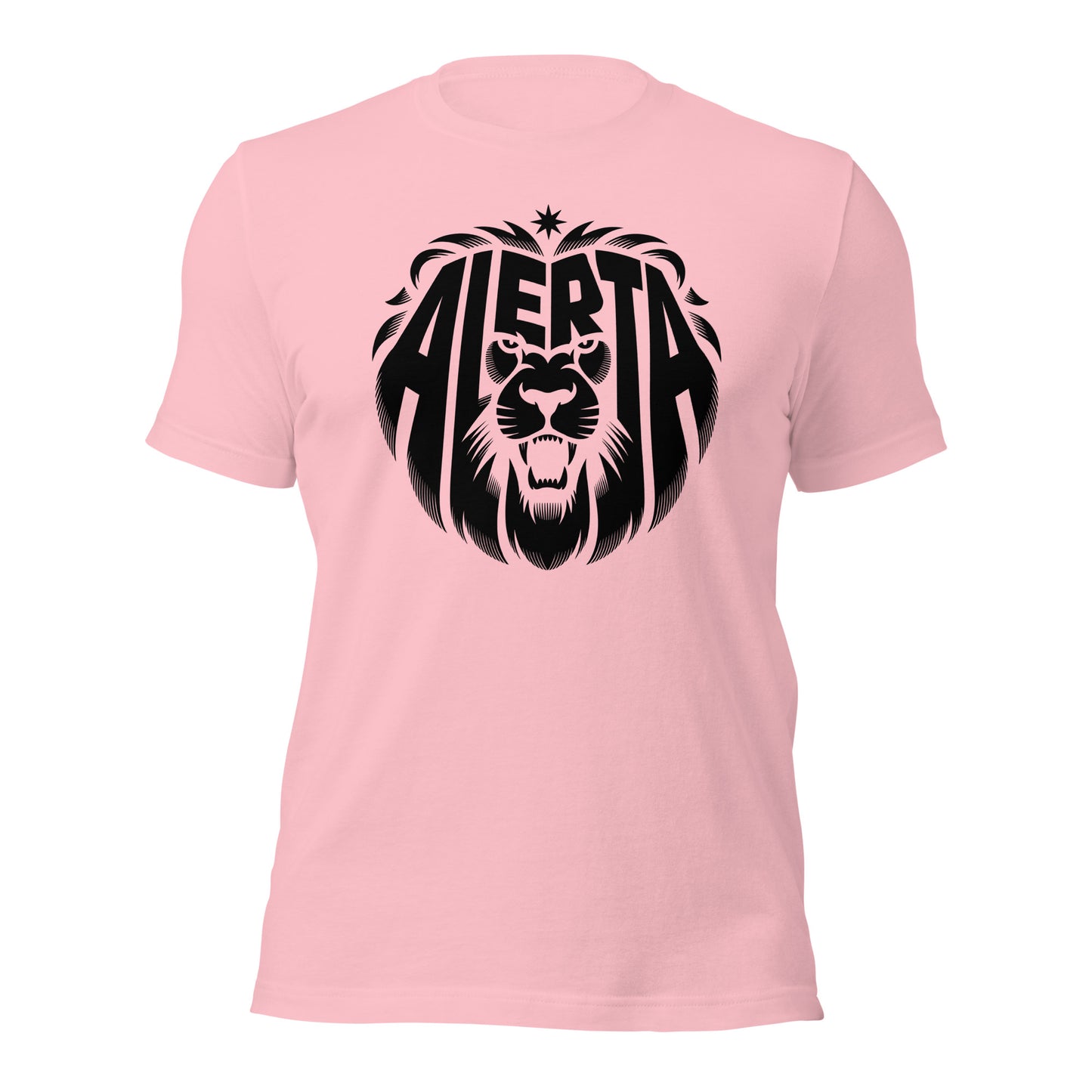 Alerta Lion [Black] - Retail Fit T-Shirt von Protest Couture | Pink