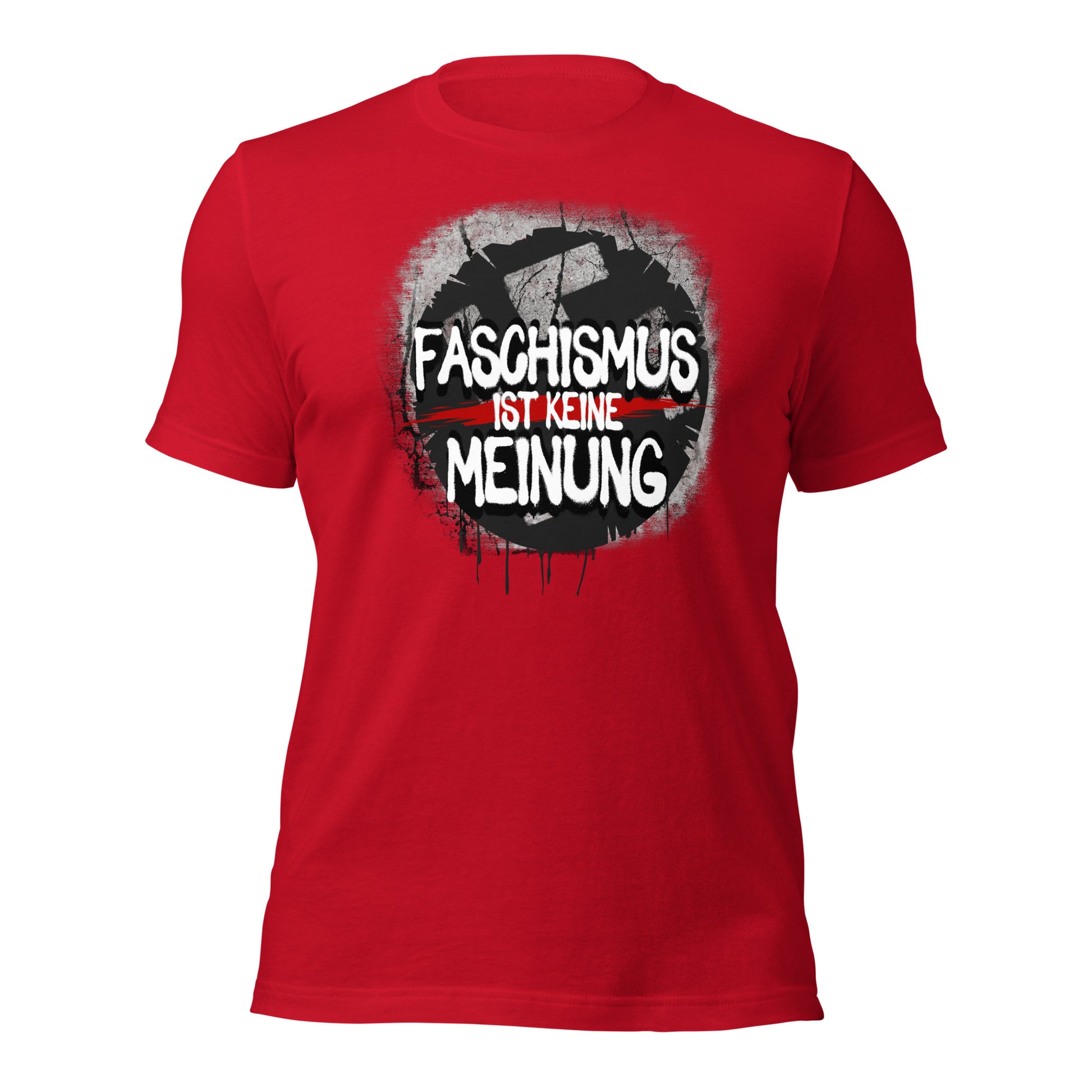 Faschismus ist keine Meinung - Retail Fit T-Shirt von Protest Couture | Red