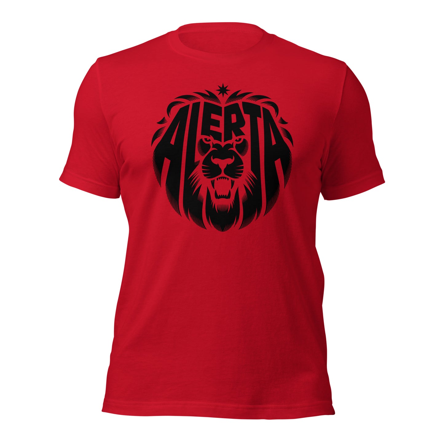 Alerta Lion [Black] - Retail Fit T-Shirt von Protest Couture | Red