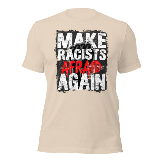 Make Racists Afraid Again - Retail Fit T-Shirt von Protest Couture | Soft Cream