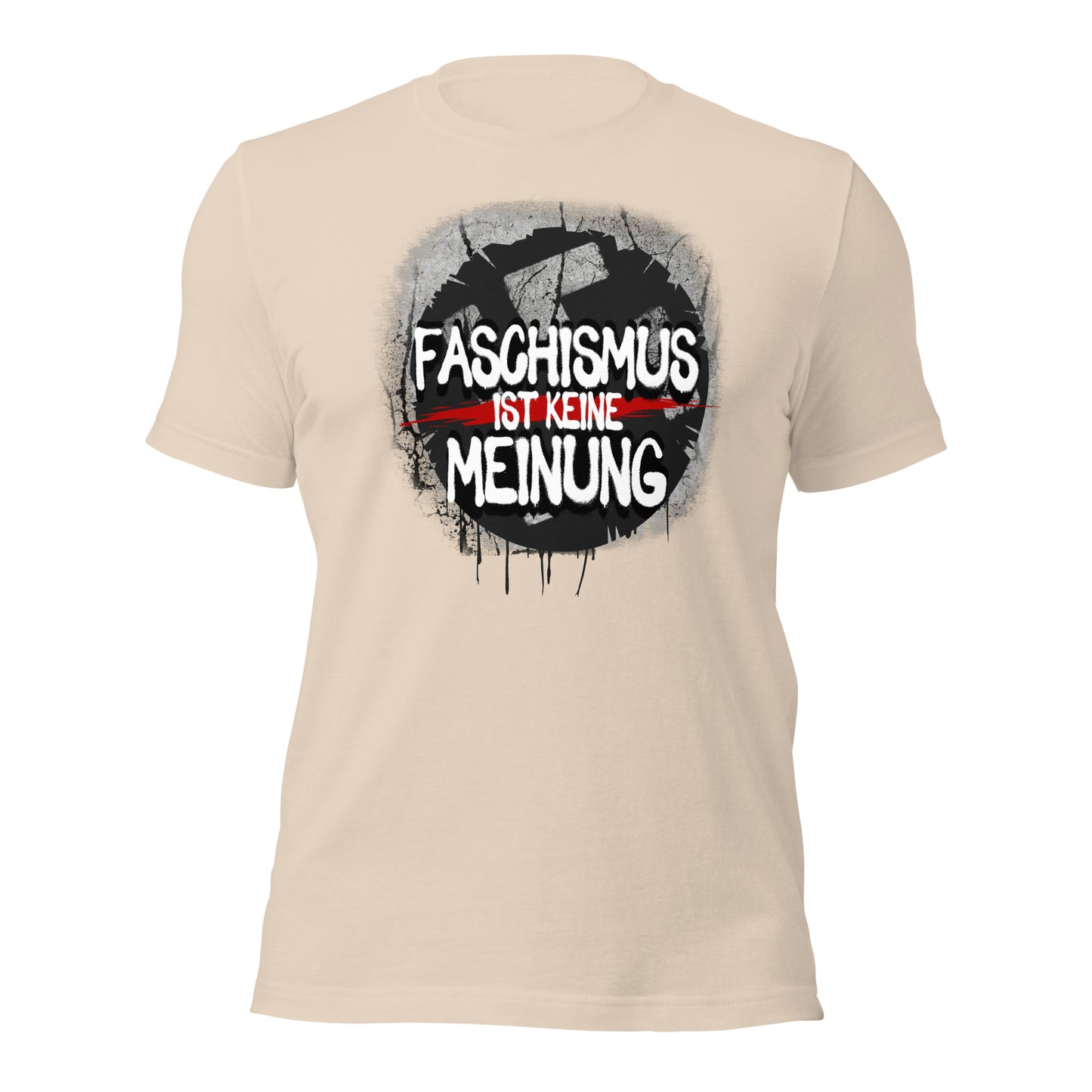 Faschismus ist keine Meinung - Retail Fit T-Shirt von Protest Couture | Soft Cream