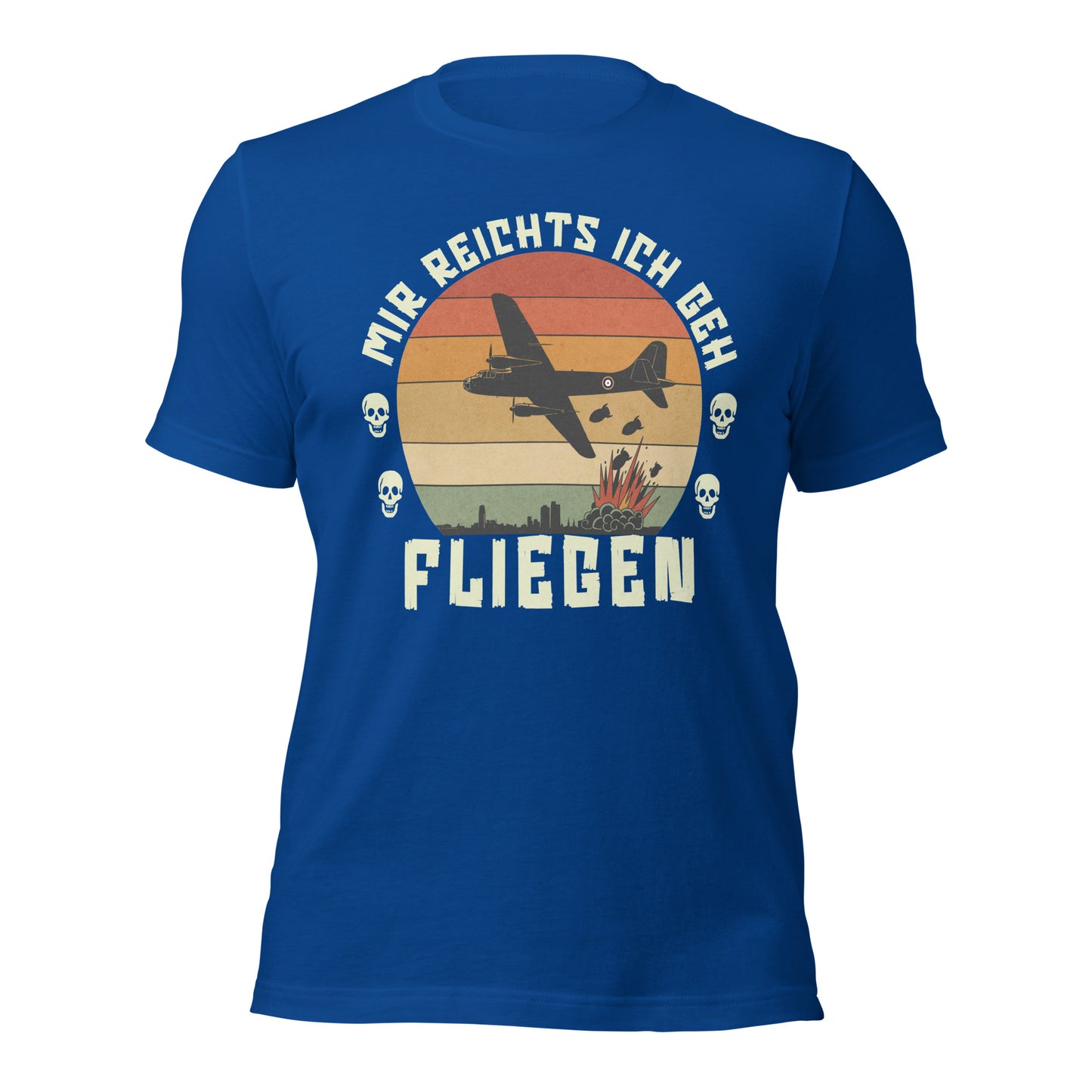Mir Reichts Ich Geh Fliegen - Retail Fit T-Shirt von Protest Couture | True Royal