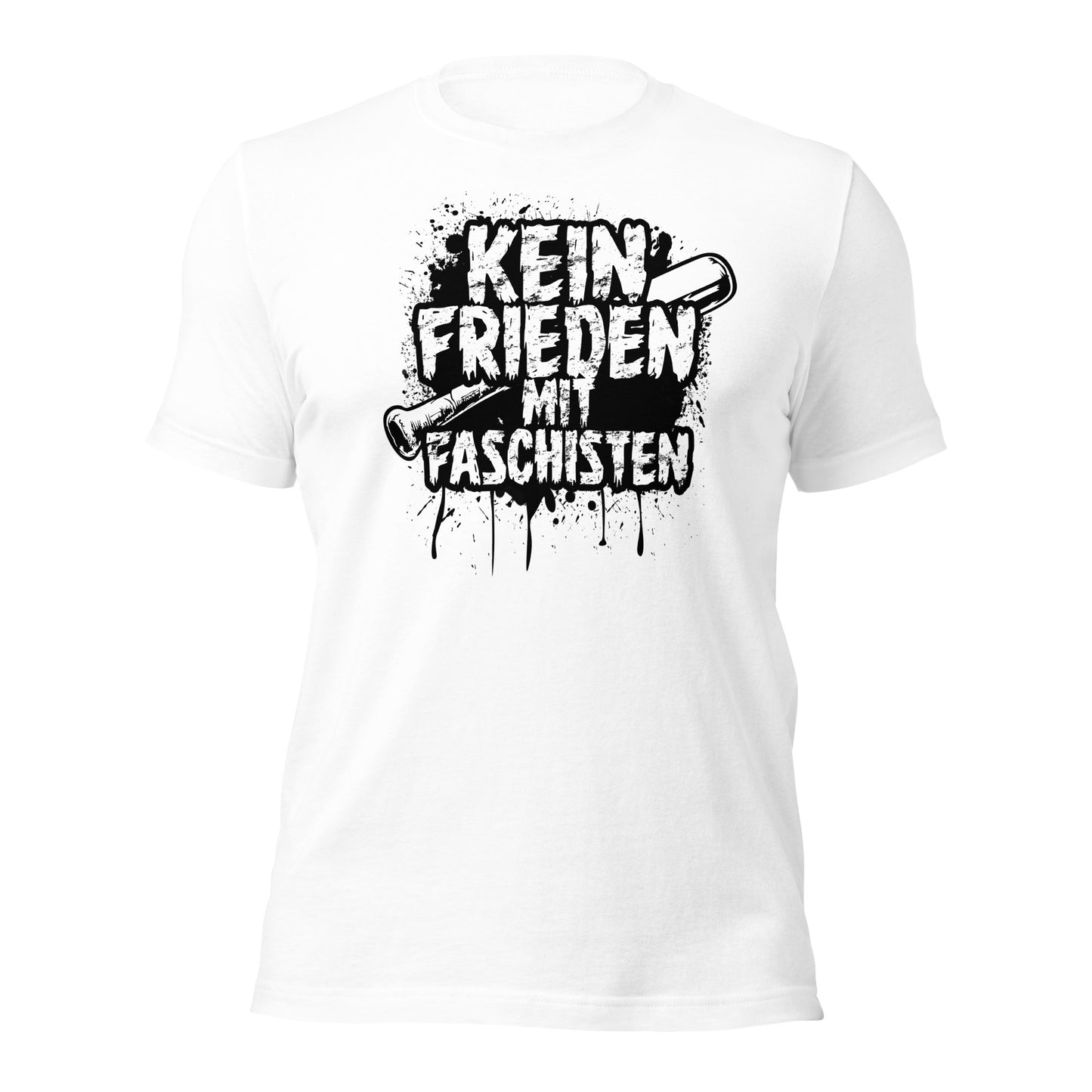 Kein Frieden mit Faschisten - Retail Fit T-Shirt von Protest Couture | White
