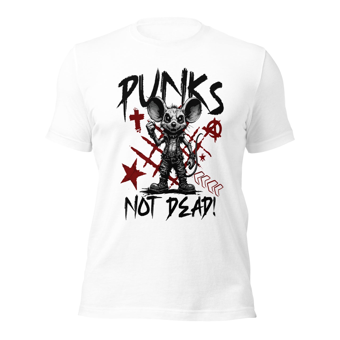Punks Not Dead - Retail Fit T-Shirt von Protest Couture | White