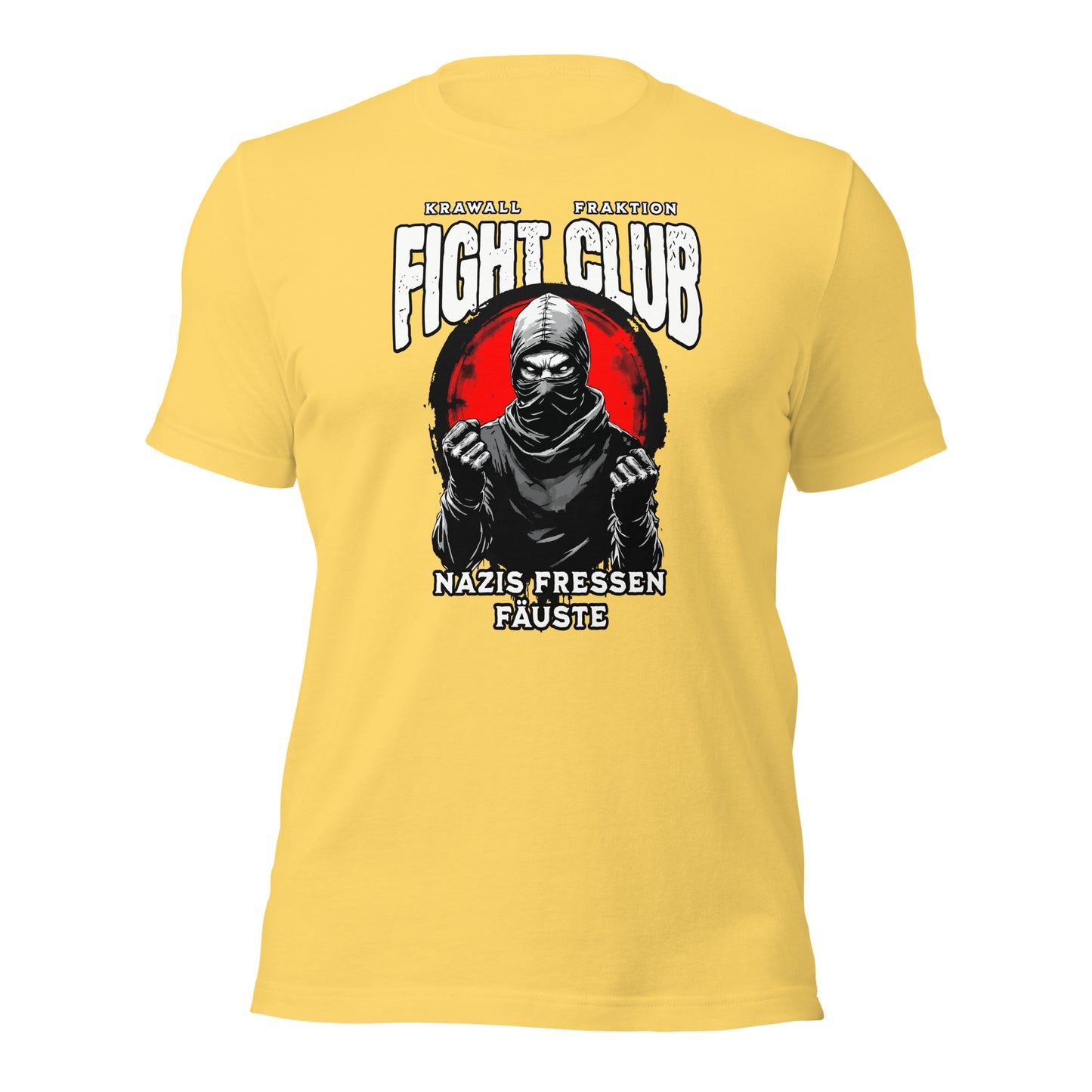 Nazis fressen Fäuste - Retail Fit T-Shirt von Protest Couture | Yellow